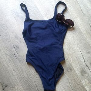J.Crew Plunging One Piece Swimsuit